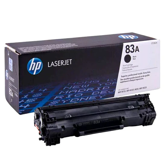 Cartucho de Tóner HP 83A Negro Original (CF283A) 2