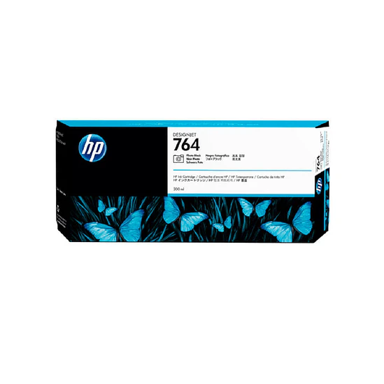 Tinta HP 764 300-ML Foto Negro 1