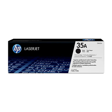 Toner HP 35A Negro 1