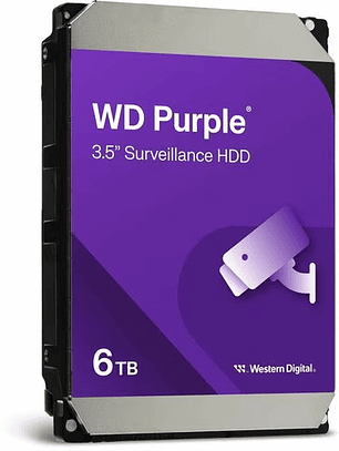 Disco Duro WD Purple 6TB 3.5