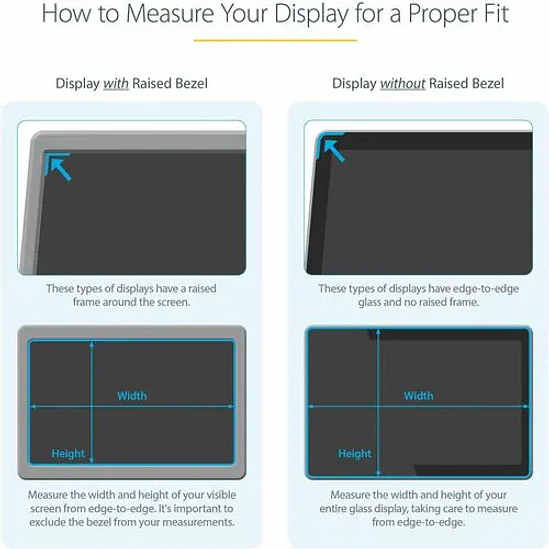 Filtro de Privacidad 24” Universal para Monitor Plano 3