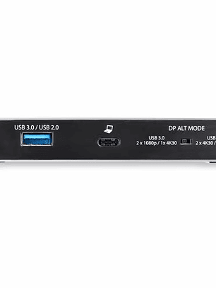 Docking Station USB C para 2 Monitores DisplayPort 4K - con Transmisión de Energía de 100W Passthrough