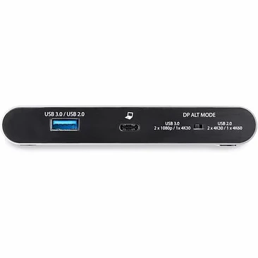 Docking Station USB C para 2 Monitores DisplayPort 4K - con Transmisión de Energía de 100W Passthrough 2