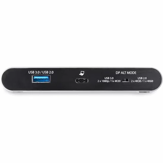 Docking Station USB C para 2 Monitores DisplayPort 4K - con Transmisión de Energía de 100W Passthrough 2