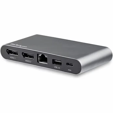 Docking Station USB C para 2 Monitores DisplayPort 4K - con Transmisión de Energía de 100W Passthrough 1