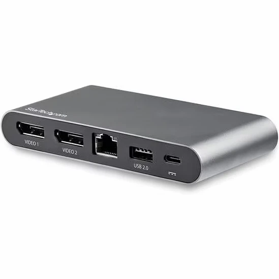 Docking Station USB C para 2 Monitores DisplayPort 4K - con Transmisión de Energía de 100W Passthrough 1