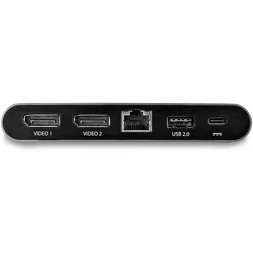 Docking Station USB C para 2 Monitores DisplayPort 4K - con Transmisión de Energía de 100W Passthrough 3