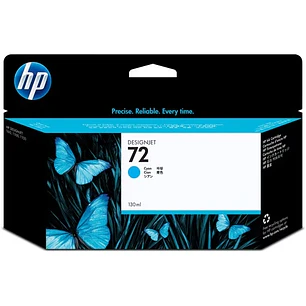 Cartucho de tinta HP 72 (C9371A) Inyección de tinta - Azul ciánico