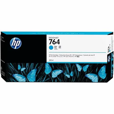 Cartucho de tinta HP 764 - Azul ciánico - Original 1