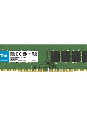 Memoria Crucial 8GB DDR4 3200MHz UDIMM