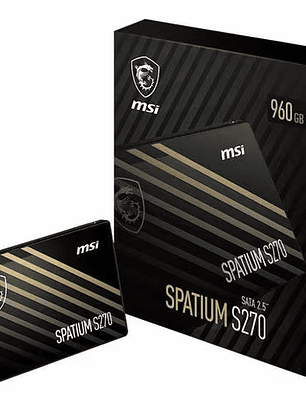 Unidad SSD MSI SPATIUM S270 960GB SATA 2.5