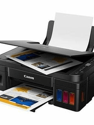 Impresora de inyección de tinta multifunción Canon PIXMA G2110 Cableado - Color - Copiadora/Impresora/Escáner - 4800 x 1200 dpi Impresión - Color De Superficie Plana, CIS Escáner - 600 x 1200 - USB