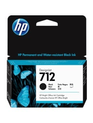 Cartucho de tinta HP 712  Negro Original