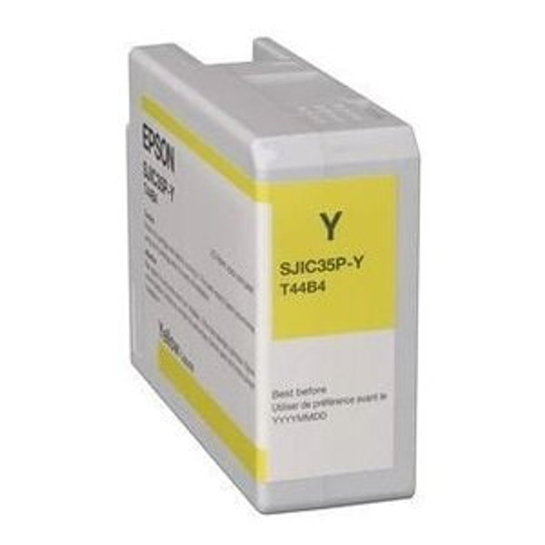 Cartucho de tinta Epson SJIC35P Inyección de tinta - Amarillo - Original 1