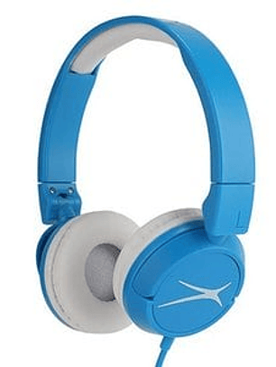 Auricular Vivitar MZX4200-BLUBESP-6 Cableado - Sobre la oreja, Sobre la cabeza - Binaural - Azul - Supra-aural - Mini-phone (3.5mm)