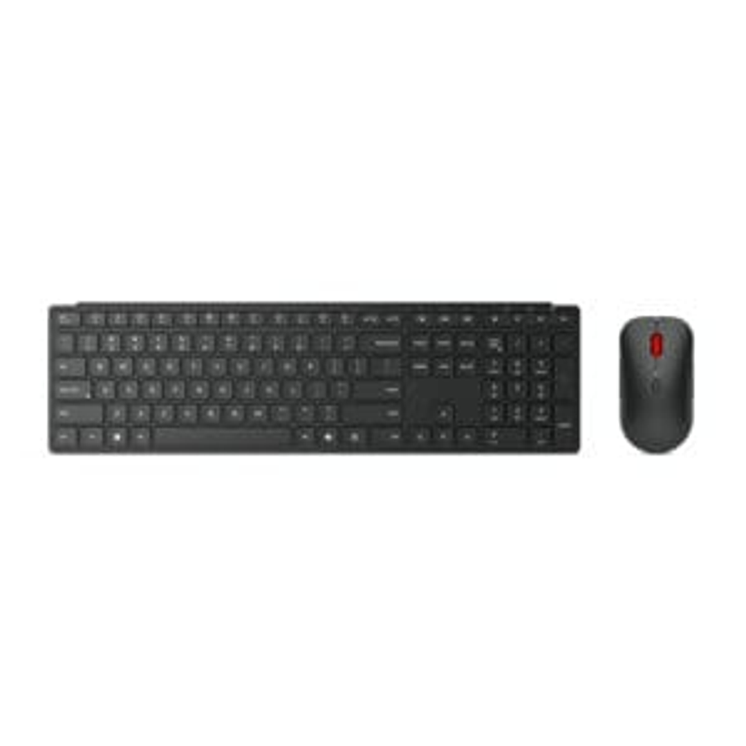 Combo Teclado y Mouse Inalámbrico Lenovo 4X31S04857, 1