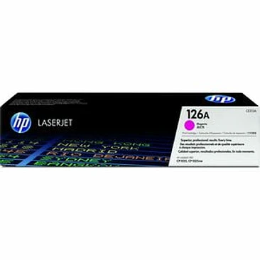 Cartucho de tóner HP 126A (CE313A) Magenta Original 1