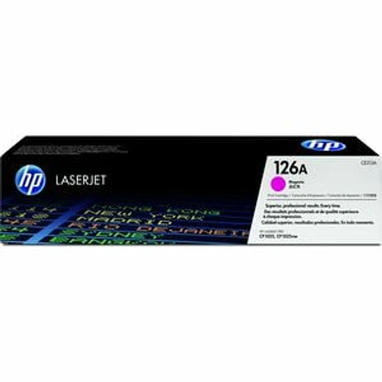 Cartucho de tóner HP 126A (CE313A) Magenta Original 1