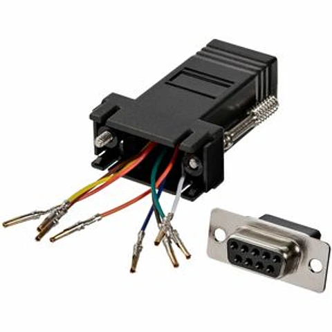 Adaptador Serial DB9 Hembra a RJ45 Hembra StarTech GC98FF