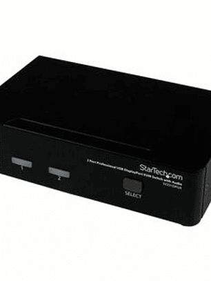 Conmutador KVM - Conforme con normas TAA - 2 Computador(es) - 1 Usuarios locales - WQUXGA - 3840 x 2400 - 3 x DisplayPort - De Escritorio