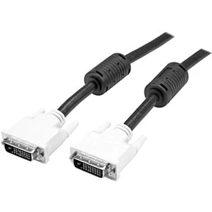Cable StarTech.com de 2m DVI-D de Doble Enlace - Macho a Macho - Cable for Dispositivo de Vídeo - Admite hasta2560 x 1600 - Apantallado - Negro