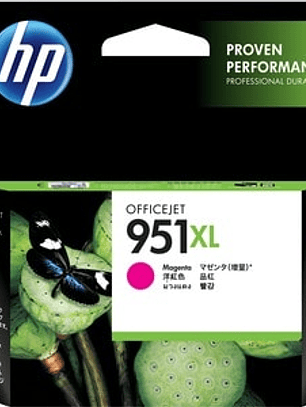 Cartucho de tinta HP 951XL Inyección de tinta - Magenta - Original