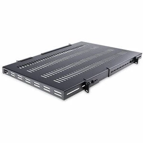 Bandeja Rack 1U Ajustable Ventilada StarTech Alta Resistencia