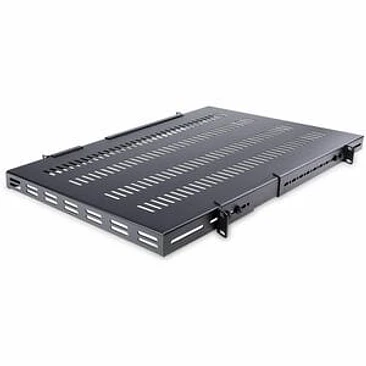 Bandeja Rack 1U Ajustable Ventilada StarTech Alta Resistencia 1