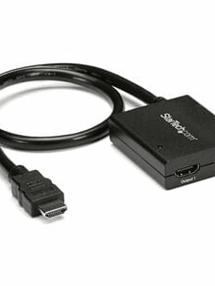 Multiplicador de Video HDMI de 2 Puertos - Splitter HDMI 4k 30Hz de 2x1 Alimentado por USB - a 30Hz - 3840 × 2160 - 1 x Entrada HDMI - 2 x Salida HDMI