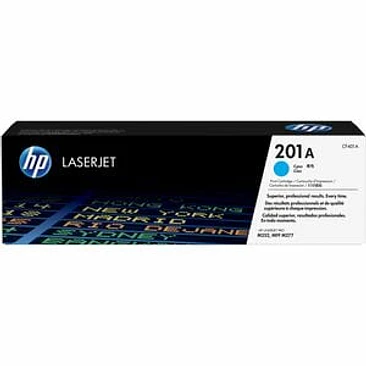 Cartucho de tóner HP 201A Láser - Azul ciánico Original 1