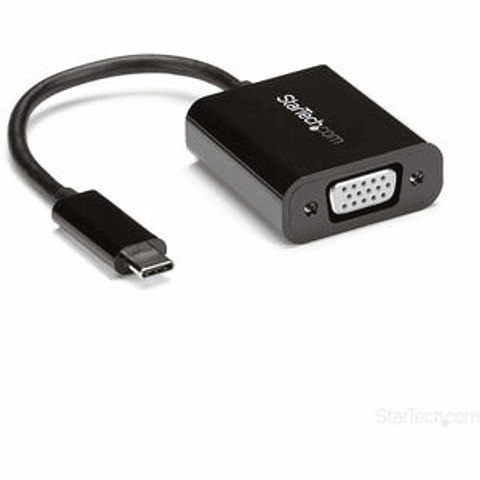 Adaptador USB-C a VGA - Negro