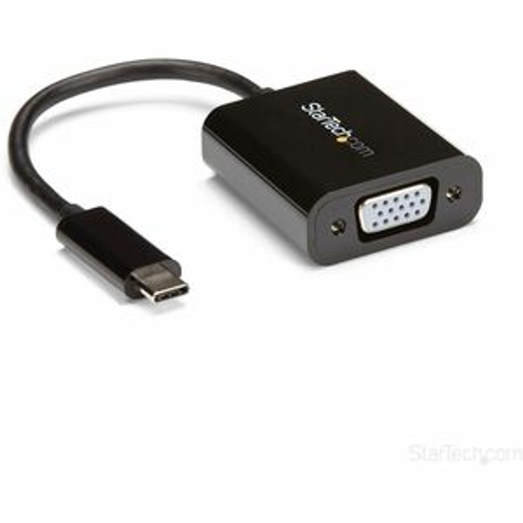 StarTech.com Adaptador USB-C a VGA - Negro 1