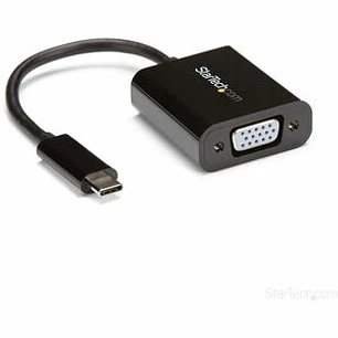 Adaptador USB-C a VGA - Negro