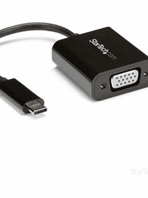 StarTech.com Adaptador USB-C a VGA - Negro