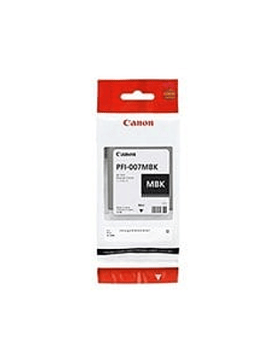 Cartucho de tinta Canon PFI-007MBK Inyección de tinta - Negro mate - Original