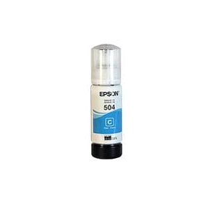 Tinta Epson T504 - Azul ciánico - Inyección de tinta - 70 mL