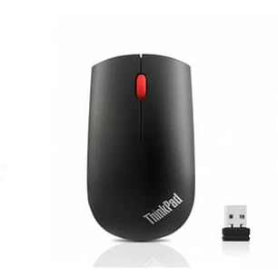 Mouse Lenovo Essential - Radiofrecuencia - USB - Óptico - 3 Botón(es) - Inalámbrico - 1200 dpi - Rueda de desplazamiento - Simétrico