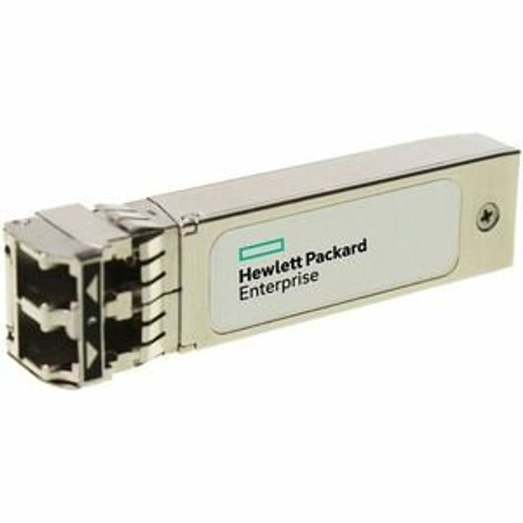 HPE SFP+ - 1 - Para Redes de datos, Redes Ópticas - Fibra Óptica - Multi-modo - Ethernet de 10 gigabits - 10GBase-SR - 400m Maximum Distance - Módulo de inserción 1