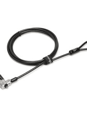 Cable de Bloqueo Kensington  Para Portátil, Tableta - Reiniciable - 4-dígitos - Cerradura de combinación - Acero al carbono, Plástico - Para Portátil, Tableta