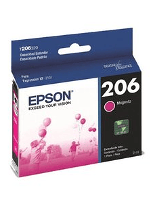 Tinta Epson T206 Inyección de tinta - Magenta