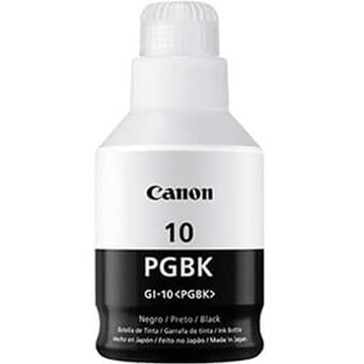 Tinta Canon GI-10 Negro Pigmentado 170ml 1