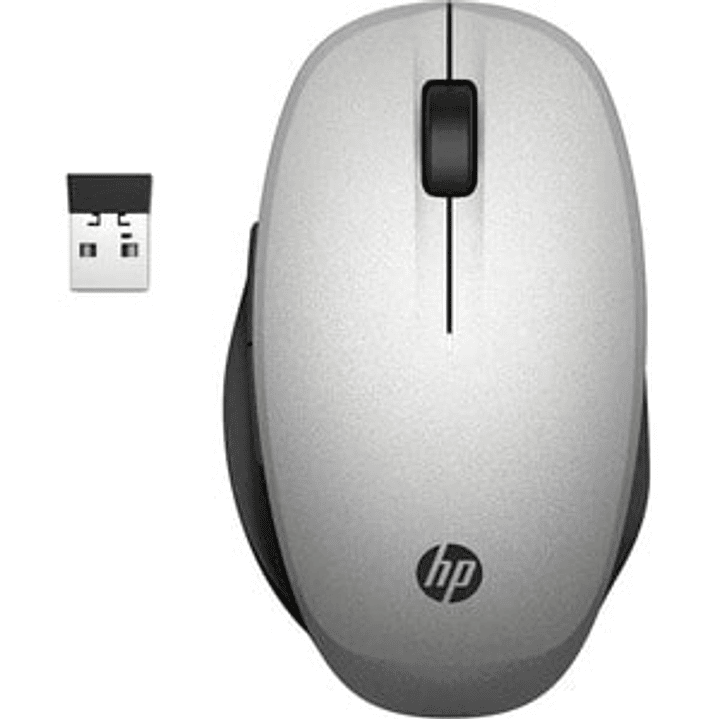 Mouse HP - Bluetooth - 2 Programmable Button(s) - Plata - Inalámbrico - 2.40GHz - 3600 dpi 1