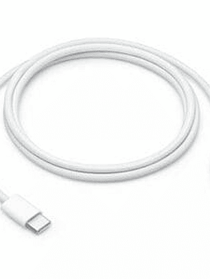 Apple 1m USB-C Cable de transferencia de datos - Cable for iPhone, iPad Pro, iPad Air, iPad mini, iPad, MacBook Air, MacBook Pro, iMac Pro, iMac, Mac Studio, Mac mini, ... - MFI - Blanco