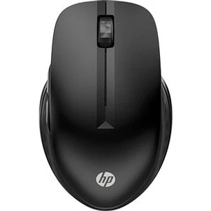 Mouse HP 430 - Frecuencia Bluetooth/Radio - USB Tipo A - Óptico Azul - 5 Botón(es) - Negro azabache - Inalámbrico - 4000 dpi - Rueda de desplazamiento