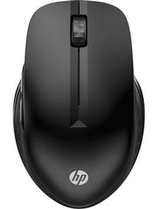 Mouse HP 430 - Frecuencia Bluetooth/Radio - USB Tipo A - Óptico Azul - 5 Botón(es) - Negro azabache - Inalámbrico - 4000 dpi - Rueda de desplazamiento