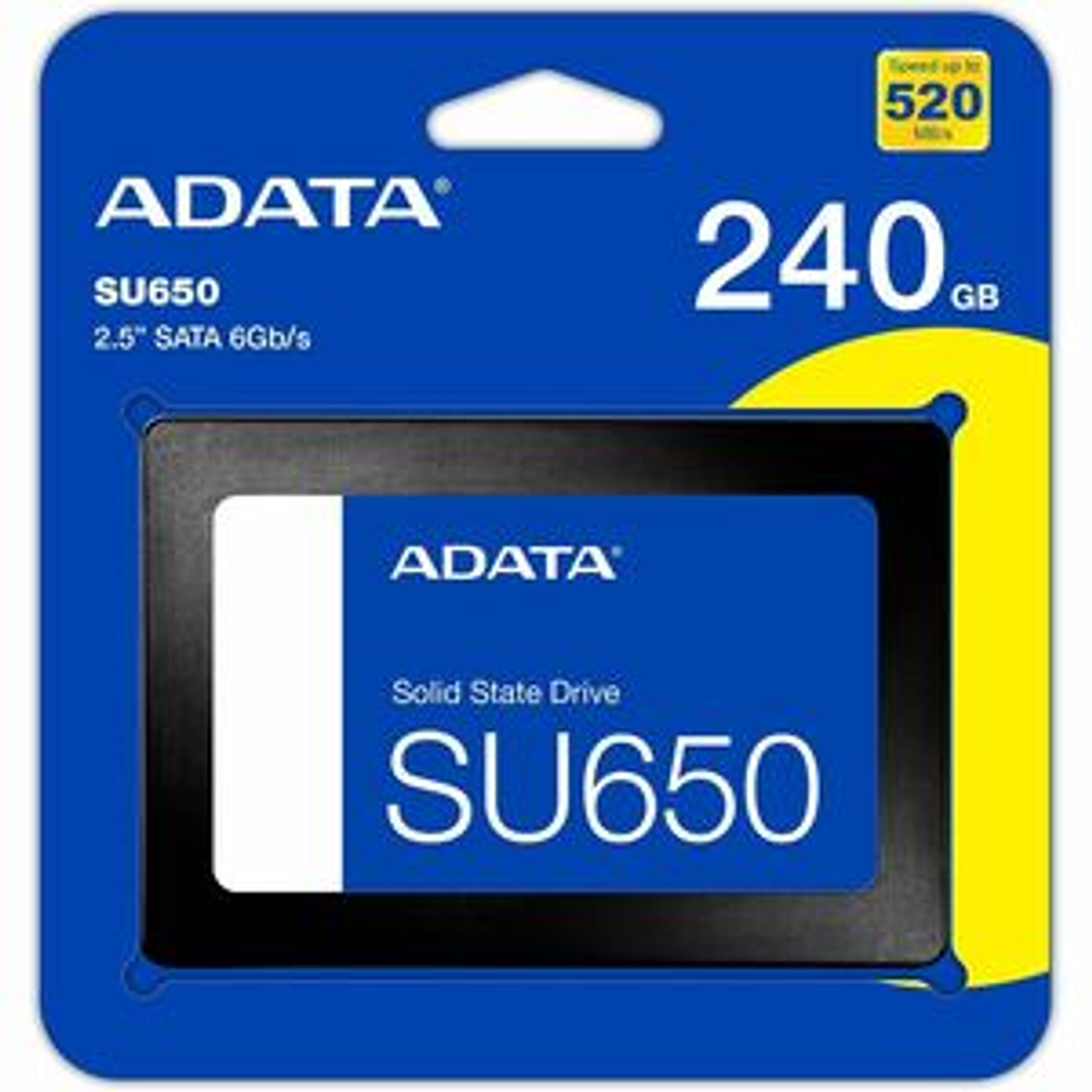 Unidad de estado sólido Adata Ultimate SU650 ASU650SS-240GT-R - 2.5