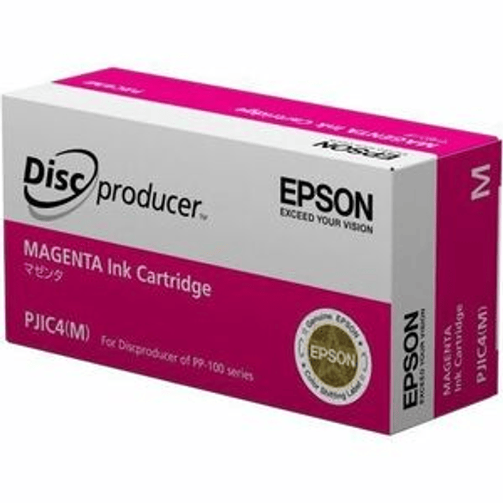 Cartucho de tinta Epson PJIC7(M) Inyección de tinta - Magenta - Original 1