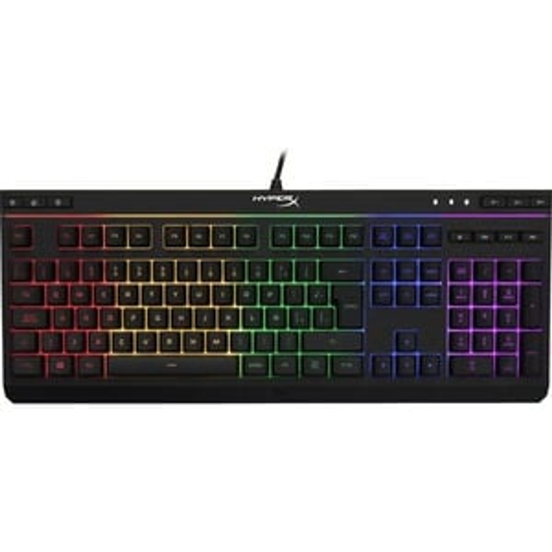 Teclado gaming HyperX Alloy Core RGB  - Espñol (América Latina) - PlayStation 5, PlayStation 4, Xbox Series X, Xbox Series S, Xbox One - PC 1