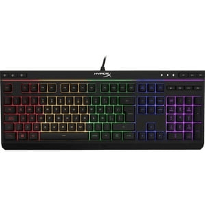 Teclado gaming HyperX Alloy Core RGB  - Espñol (América Latina) - PlayStation 5, PlayStation 4, Xbox Series X, Xbox Series S, Xbox One - PC 1