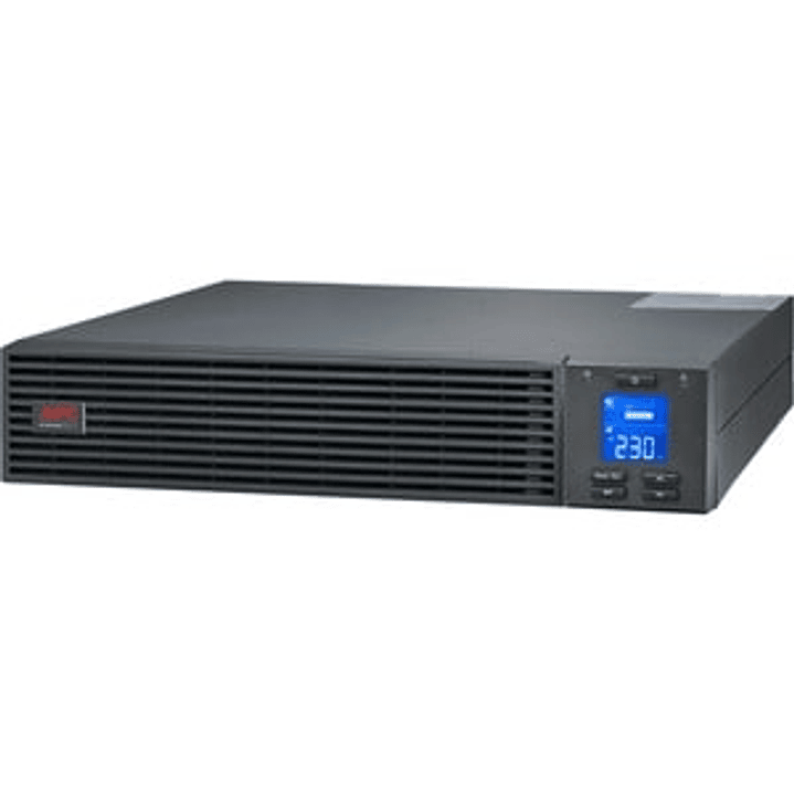 UPS en línea de doble conversión APC by Schneider Electric Easy UPS SRV3KRIRK - 3kVA/2.40kW - 2U Montable en bastidor - 220 V AC, 230 V AC, 240 V AC Salida - Monofásico - Puerto Serial 1
